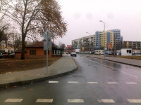 Spur road and landscaping to Lidl and Kaufland