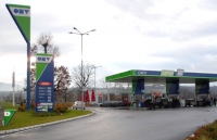 Fuel and LPG station for OMV in the village of Osikovitsa